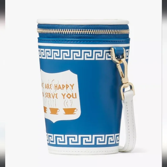 Kate spade Coffee Break 3D Crossbody, Blue Multicolor - Picture 3 of 16